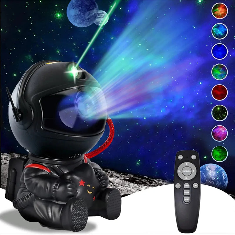 Astronauta Star Sky Projetor, LED Night Light para Berçário, Quarto Infantil, Decorativo, Melhor Criança de Natal, 2ª Galáxia